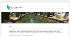 Desktop Screenshot of greenearthops.com